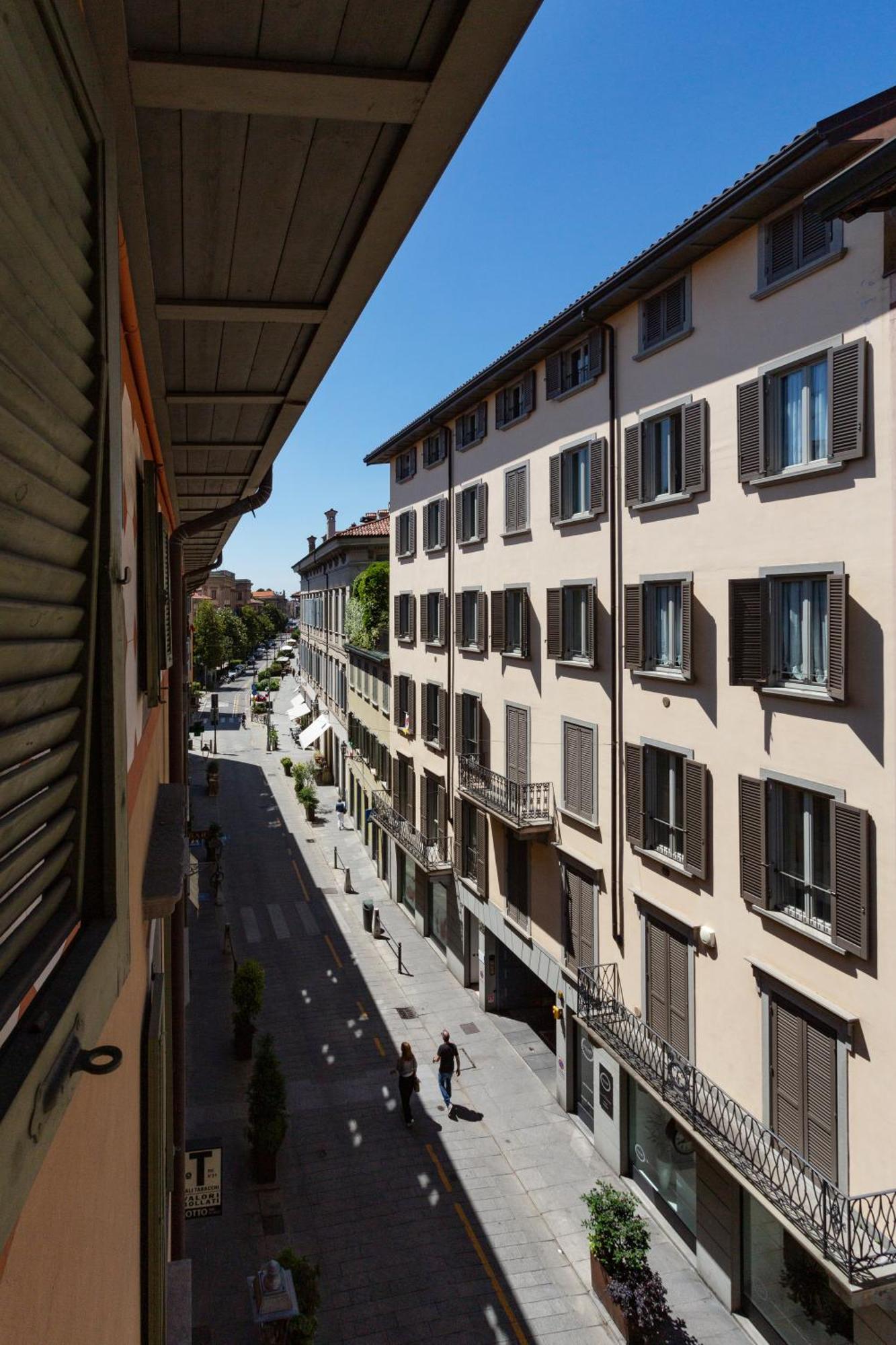 Appartamento La Castellana Bergamo Esterno foto