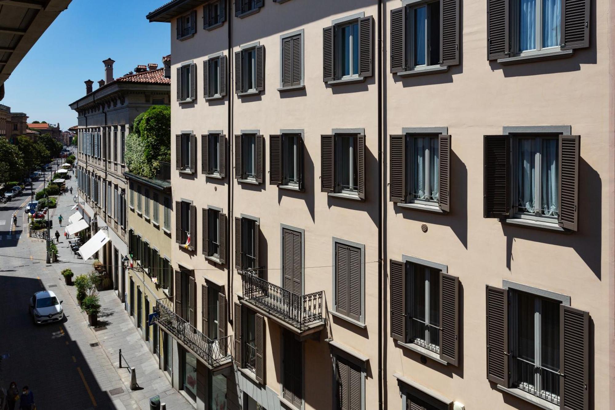 Appartamento La Castellana Bergamo Esterno foto
